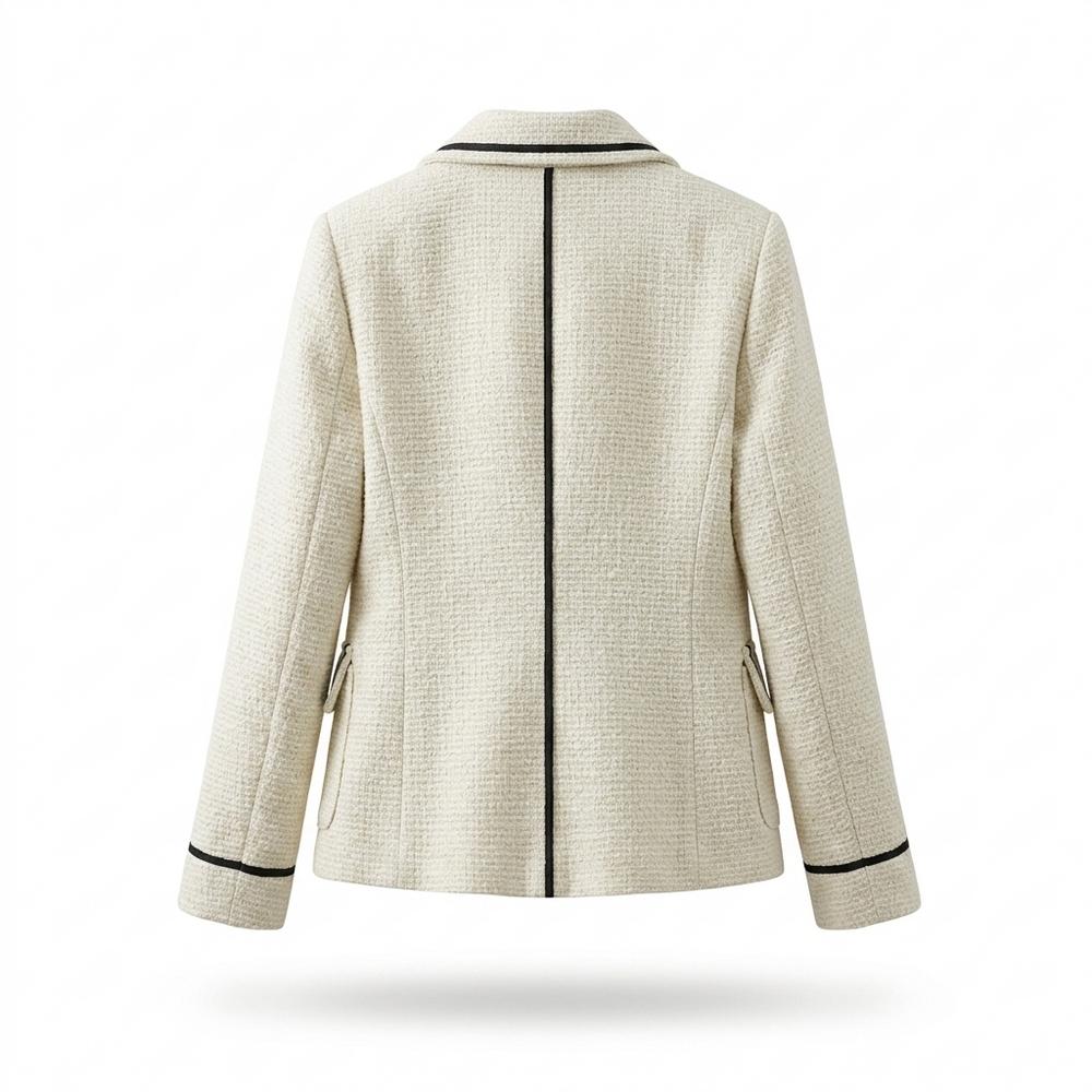 Mens Outlet House - Yomil | Textured Piped Blazer Women