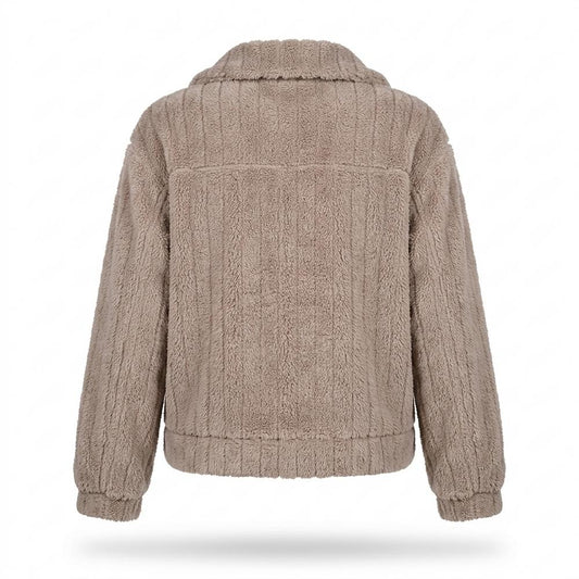 Mens Outlet House - Noron | Fleece Button-Front Jacket Women
