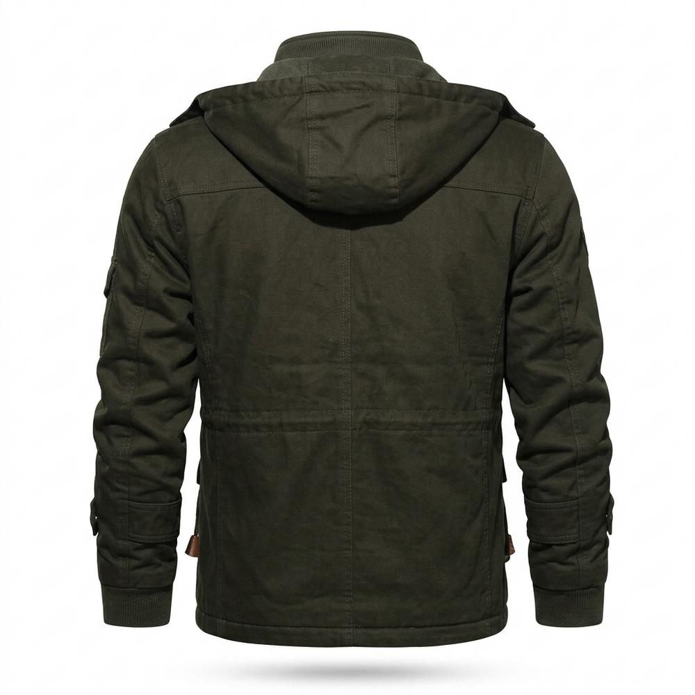 Mens Outlet House - Vemir | Fleece-Lined Hooded Jacket Men