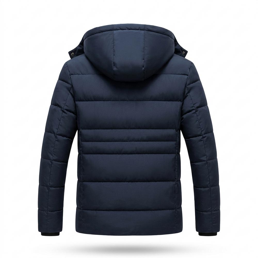Mens Outlet House - Samel | Quilted Hooded Jacket Men