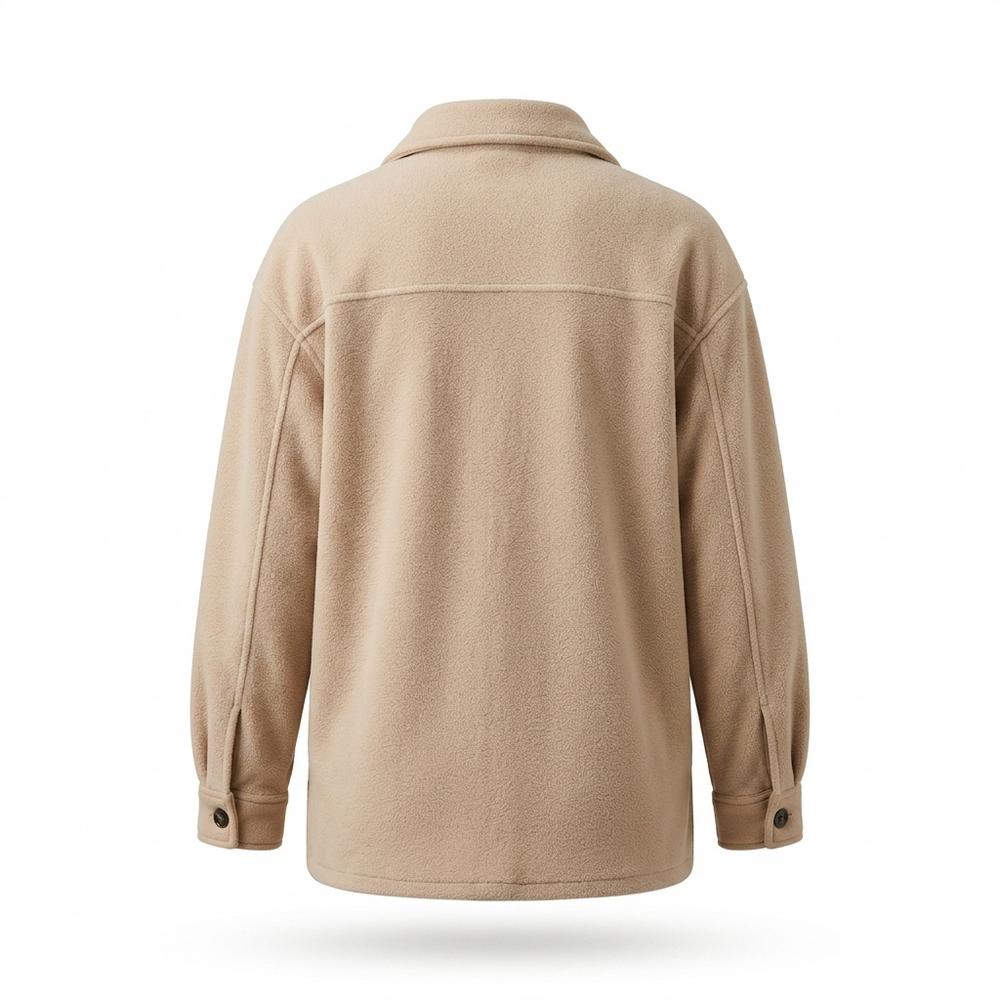 Mens Outlet House - Mihal | Fleece Button-Front Jacket Women