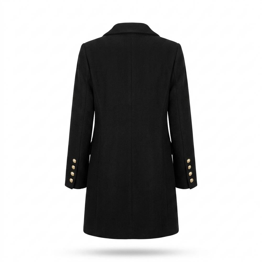 Mens Outlet House - Demok | Double-Breasted Slim Fit Coat Women