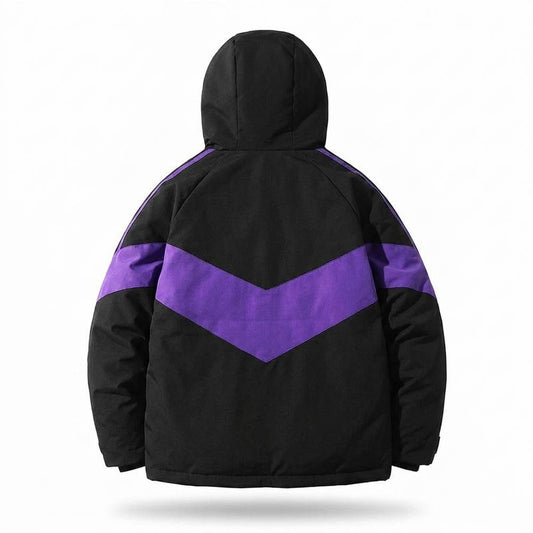 Mens Outlet House - Zevel | Color-Block Hooded Jacket Unisex