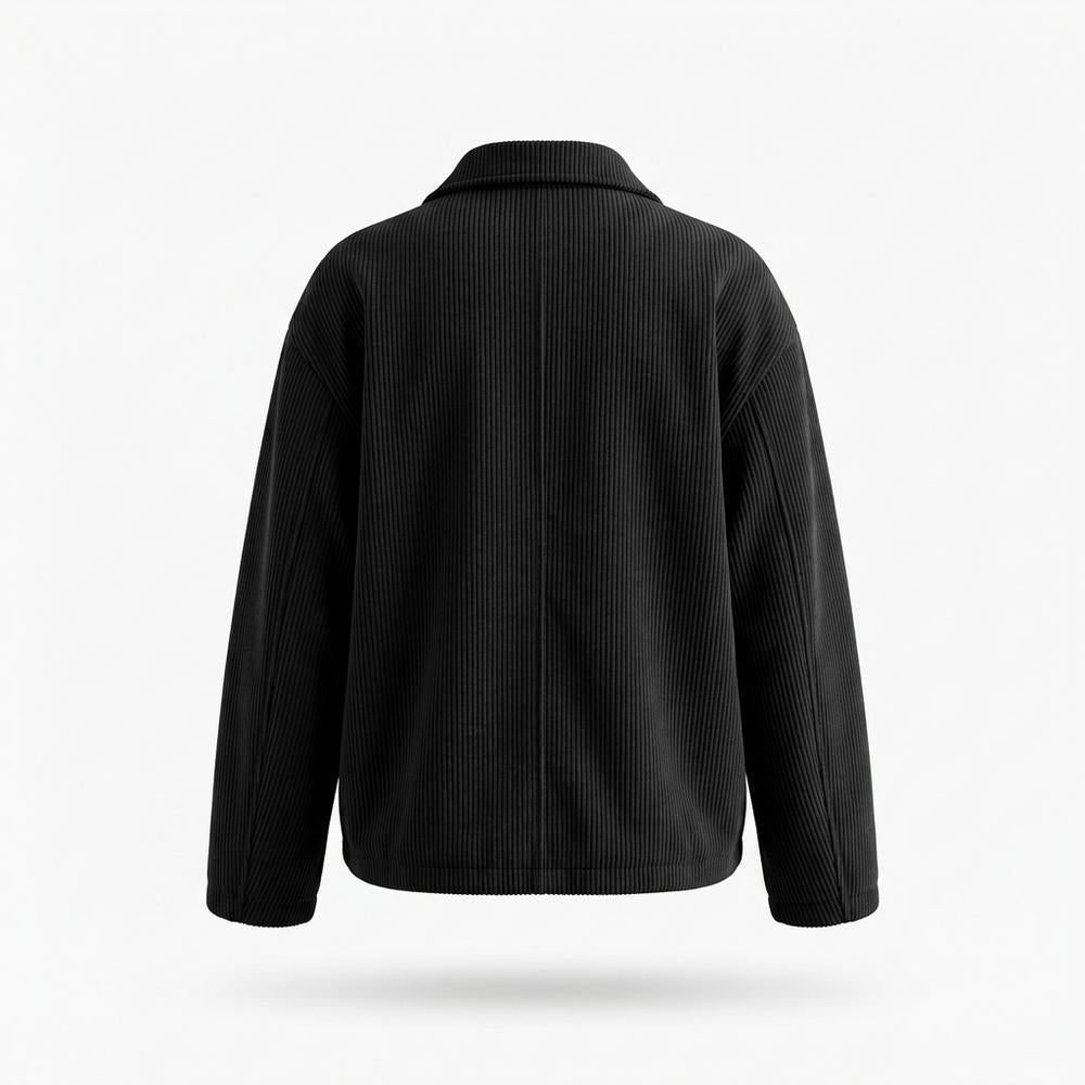 Mens Outlet House - Miron | Ribbed Zip-Up Jacket Women