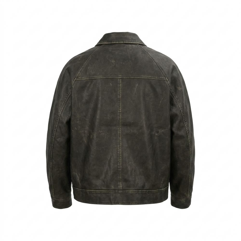 Mens Outlet House - Vosal | Washed Button-Front Jacket Unisex