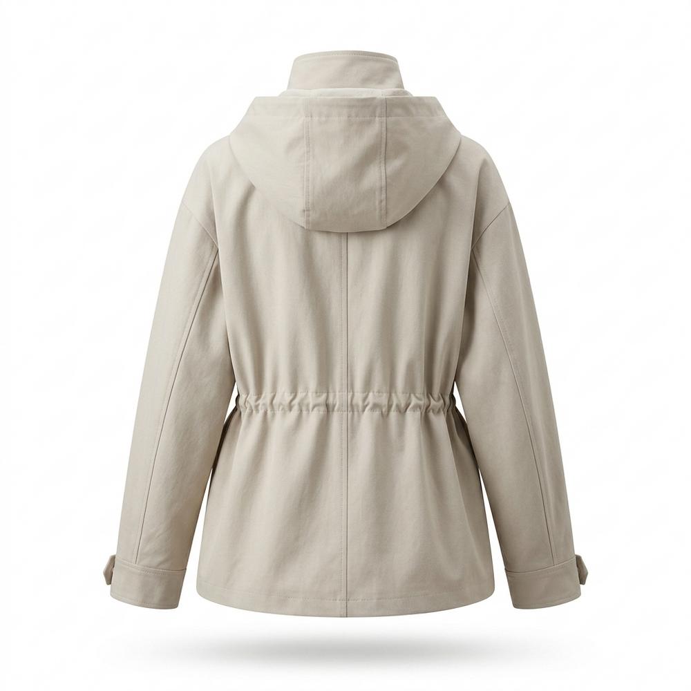 Mens Outlet House - Tadin | Hooded Drawstring-Waist Jacket Women