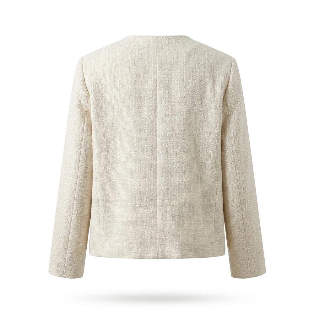 Mens Outlet House - Sewam | Collarless Tweed Jacket Women