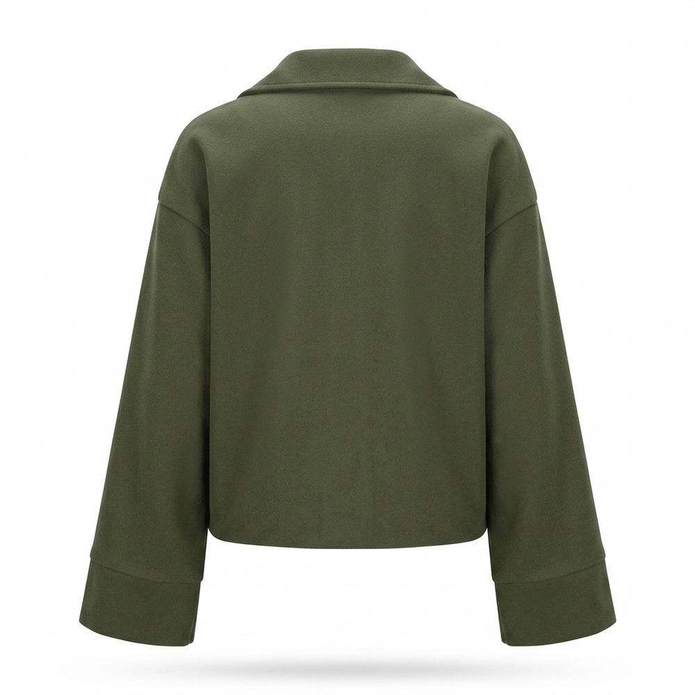 Mens Outlet House - Talom | Button-Front Cropped Jacket Women