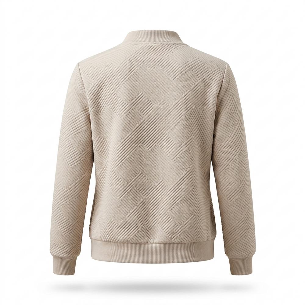 Mens Outlet House - Laral | Textured Zip-Up Jacket Women