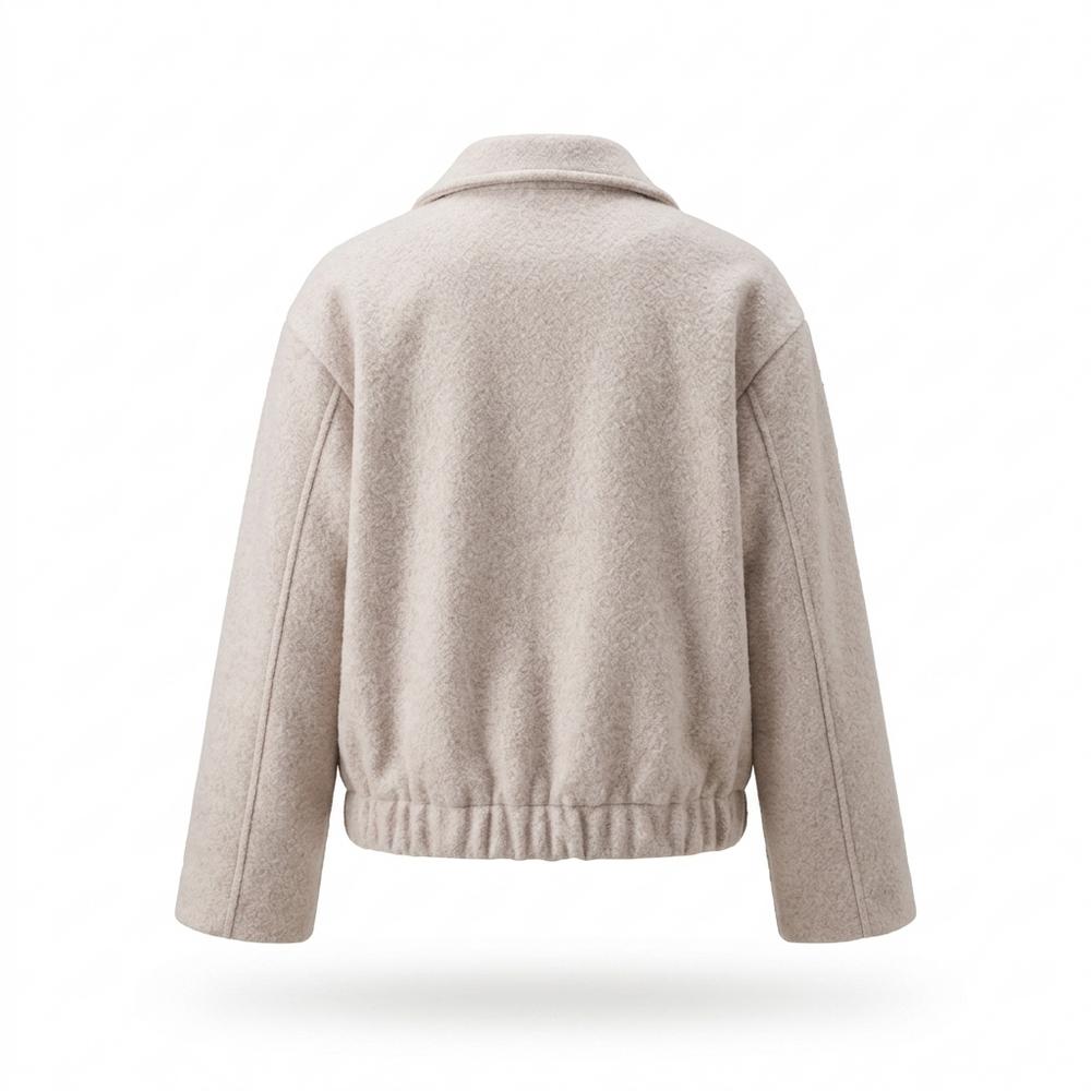 Mens Outlet House - Lysan | Textured Cropped Jacket Women