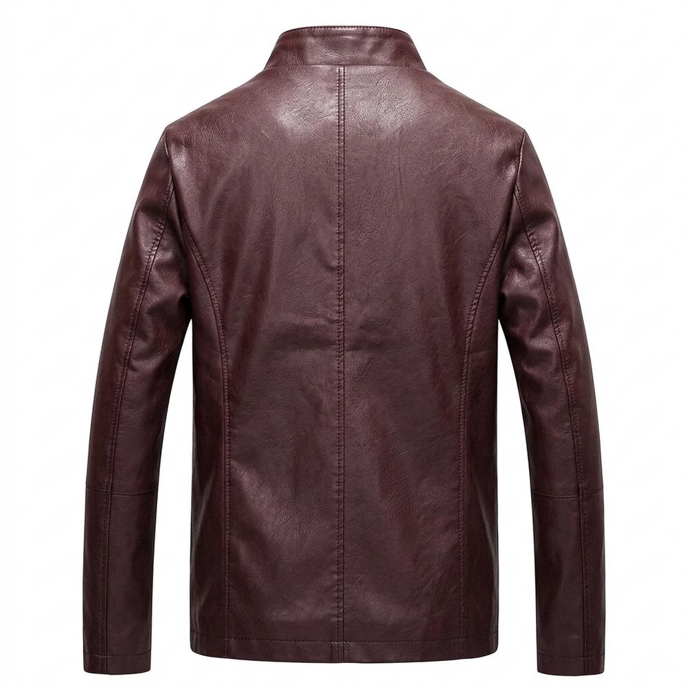 Mens Outlet House - Nitor | Lined Tailored Leather Jacket Men