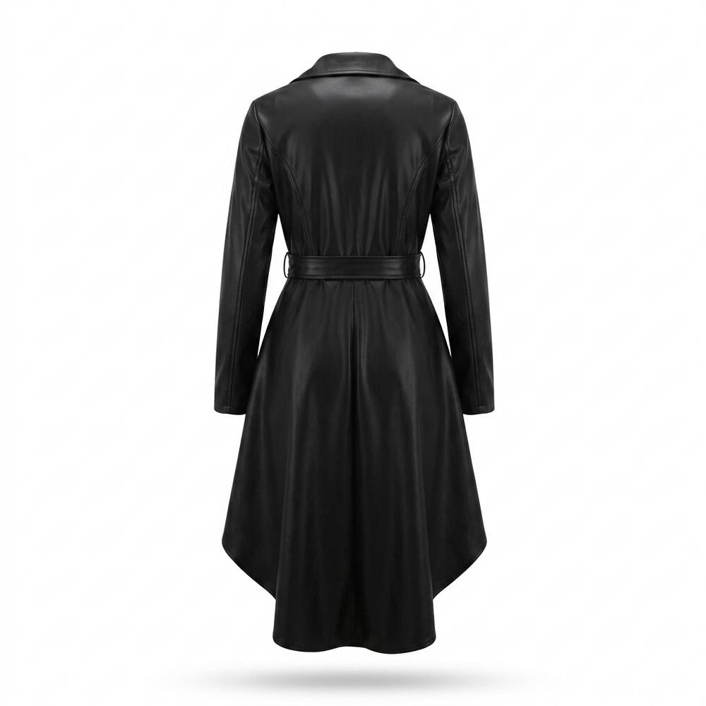 Mens Outlet House - Serev | Belted Asymmetrical Coat Women