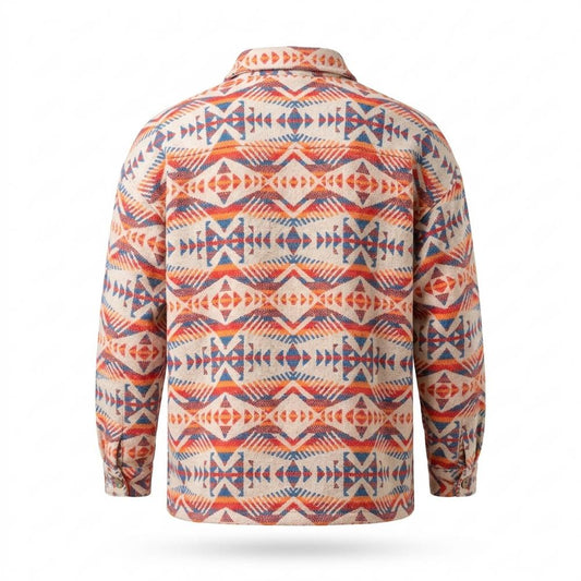 Mens Outlet House - Arrel | Patterned Textured Shirt Men