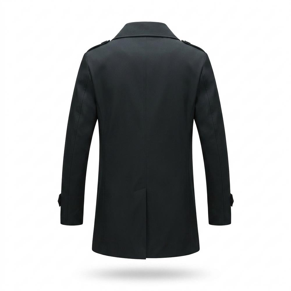 Mens Outlet House - Cator | Single-Breasted Lined Coat Men