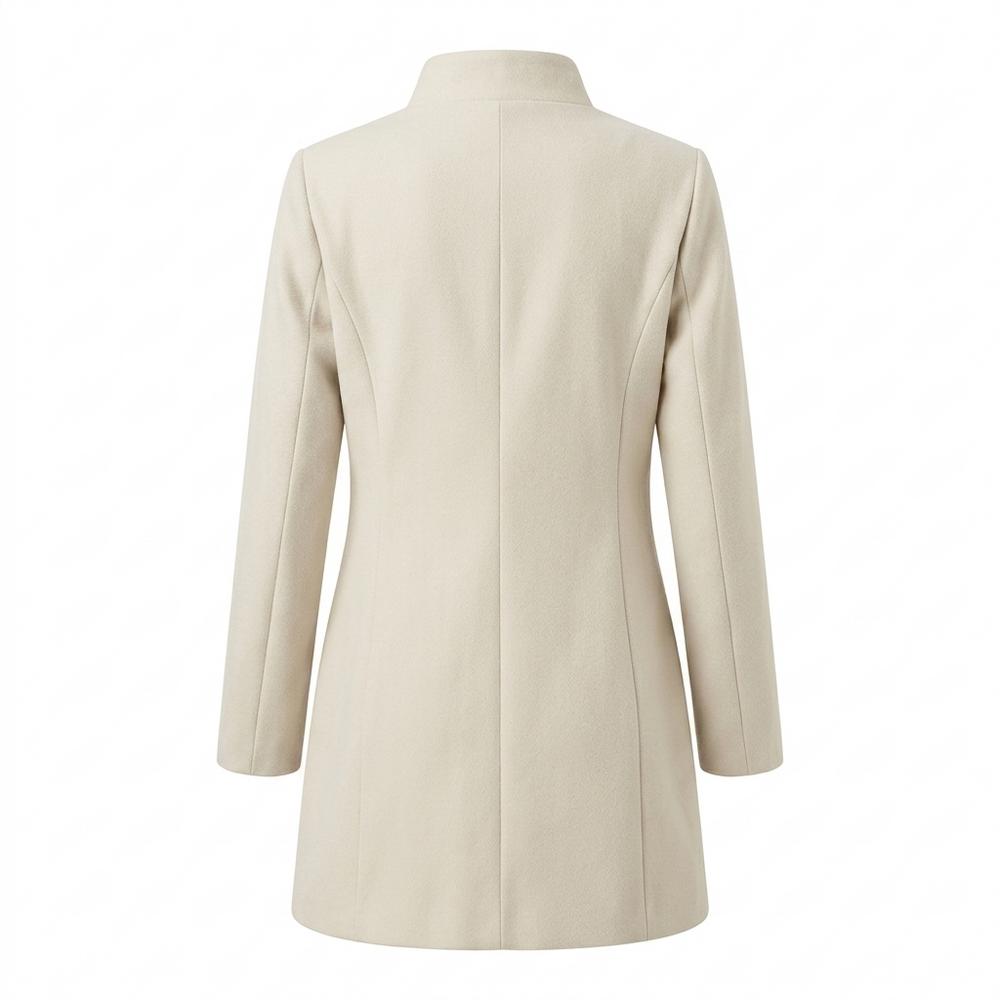 Mens Outlet House - Lonal | Stand-Collar Single-Breasted Coat Women