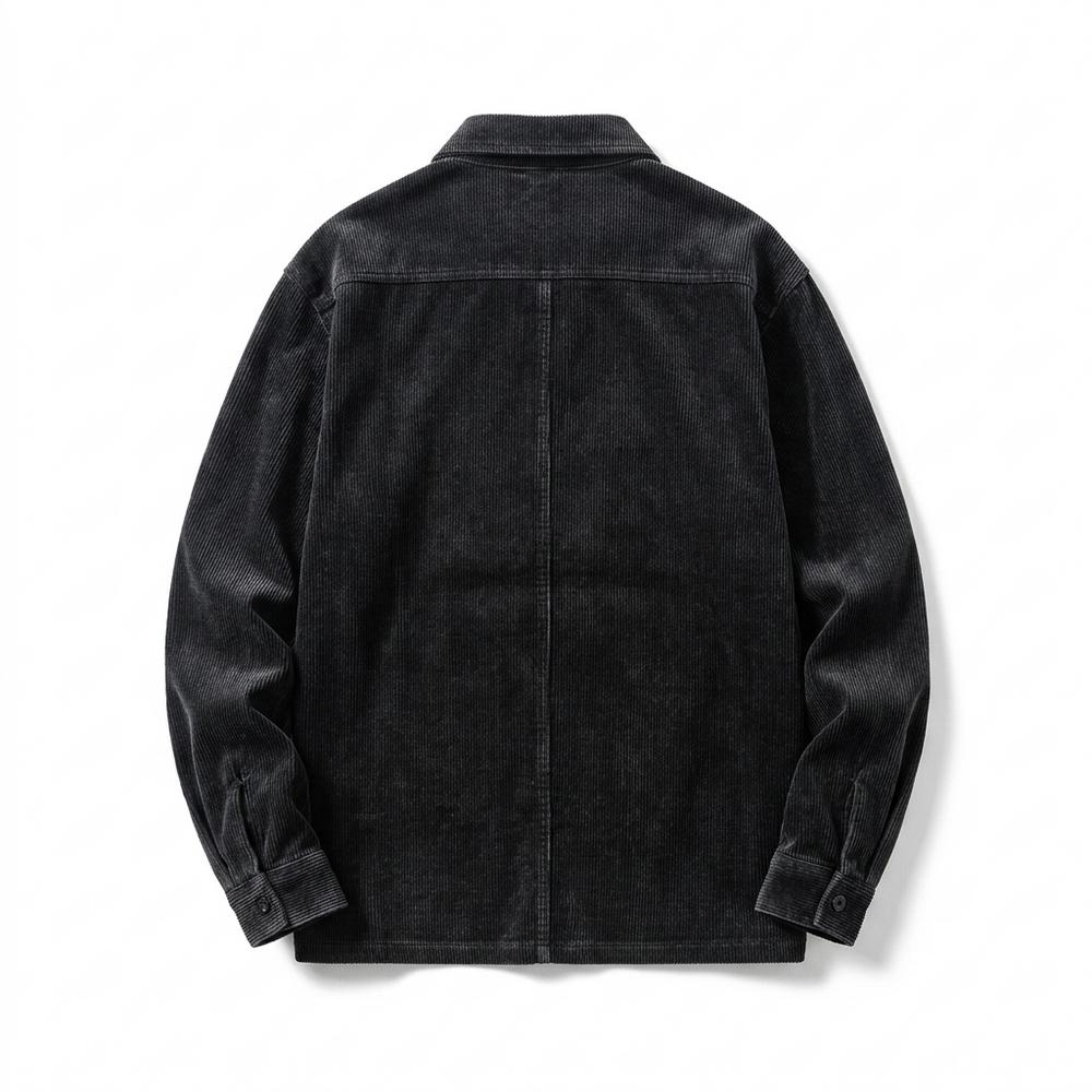 Mens Outlet House - Lamim | Corduroy Loose-Fit Shirt Men