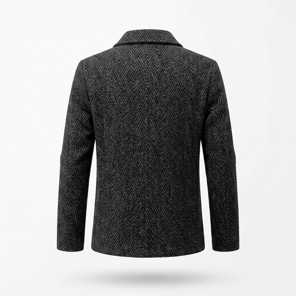 Mens Outlet House - Nubas | Herringbone Lined Jacket Men