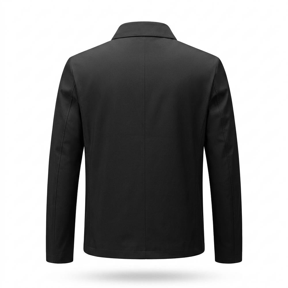 Mens Outlet House - Taziv | Zip-Up Collared Jacket Men
