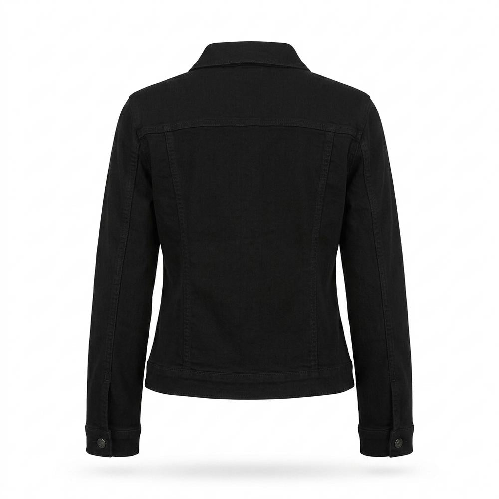 Mens Outlet House - Nizes | Button-Front Fitted Denim Jacket Women