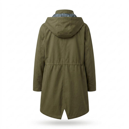 Mens Outlet House - Runul | Hooded Drawstring Coat Women