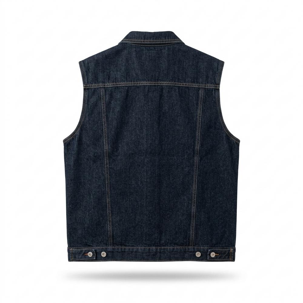 Mens Outlet House - Comir | Denim Button-Front Vest Men