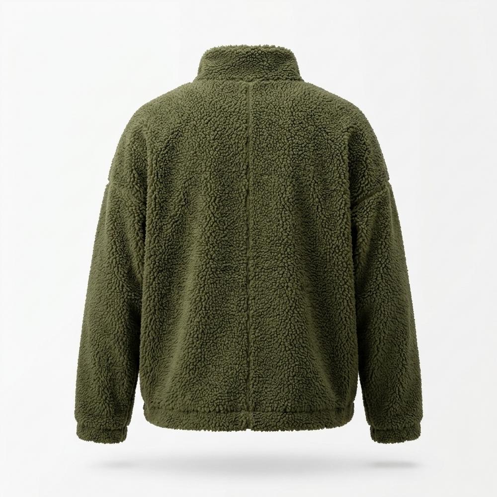 Mens Outlet House - Mimar | Fleece Zip-Up Jacket Men