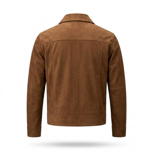 Mens Outlet House - Lakam | Zip-Up Faux-Suede Jacket Men