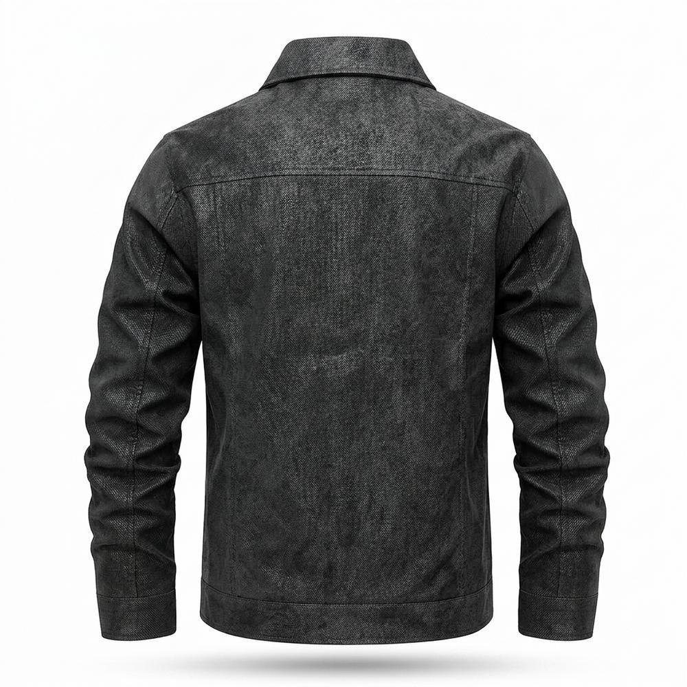 Mens Outlet House - Lizal | Textured Button-Front Jacket Men