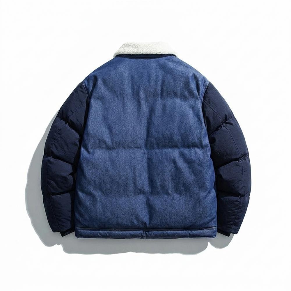 Mens Outlet House - Nodar | Padded Sherpa-Collar Jacket Men