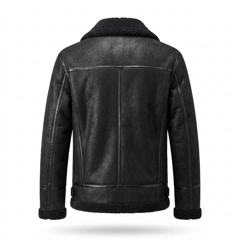 Mens Outlet House - Damud | Fleece-Lined Zip-Up Jacket Men