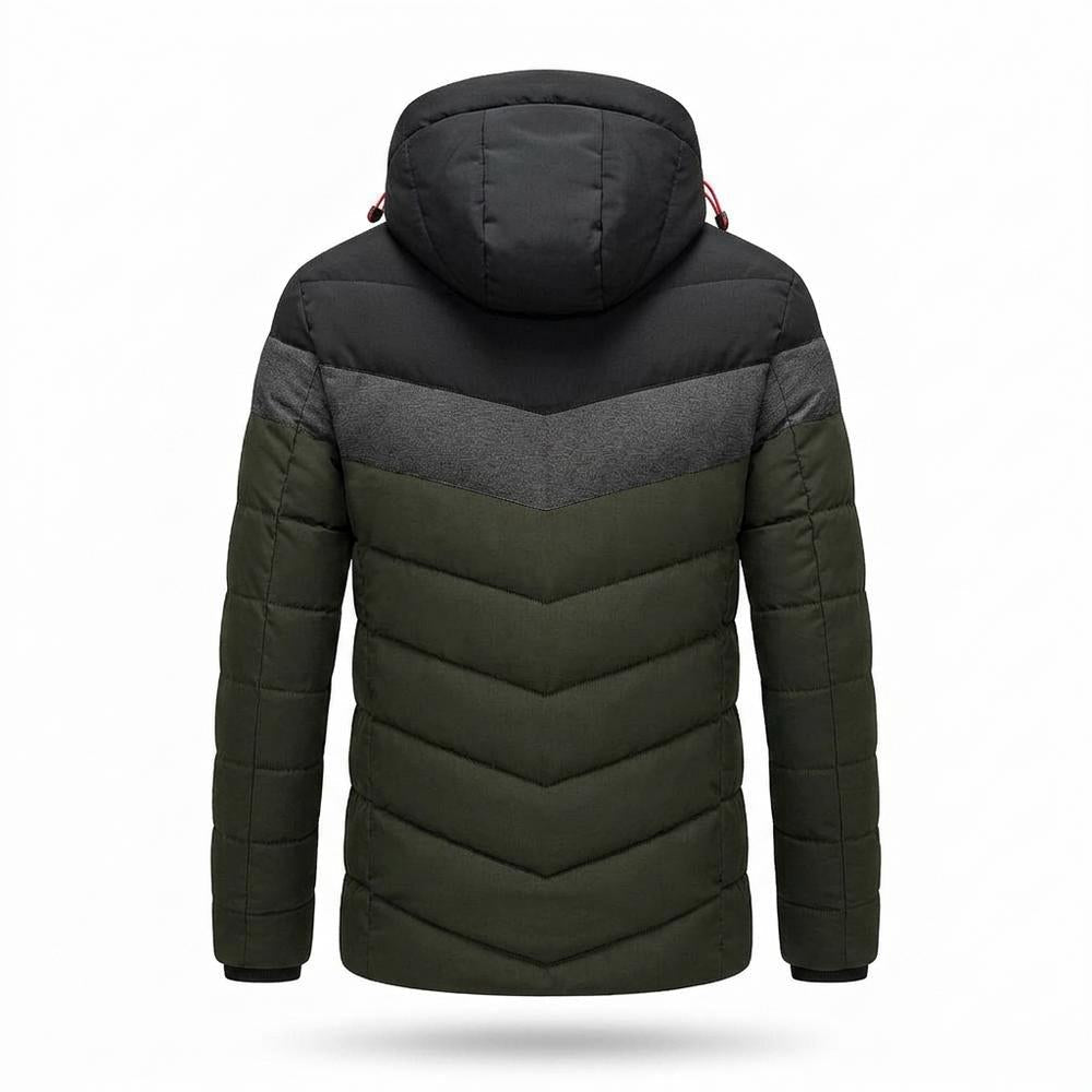 Mens Outlet House - Salin | Quilted Hooded Jacket Men