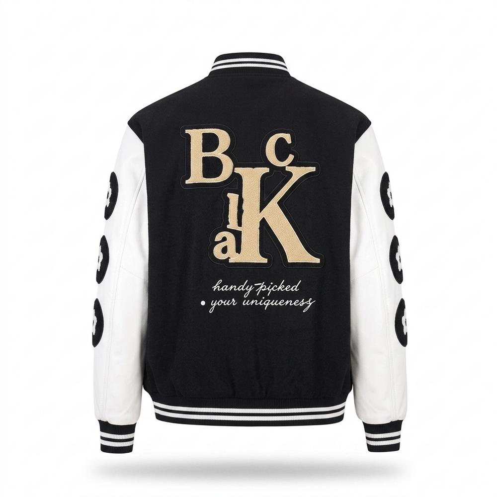 Mens Outlet House - Vemel | Two-Tone Embroidered Jacket Unisex