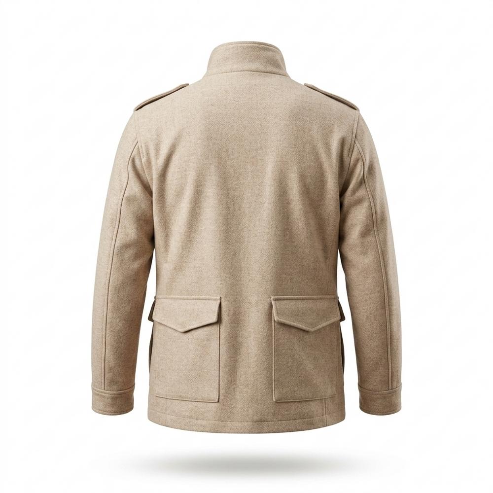 Mens Outlet House - Damel | Wool Four-Pocket Jacket Men