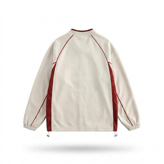 Mens Outlet House - Mamer | V-Neck Color-Block Sweatshirt Unisex