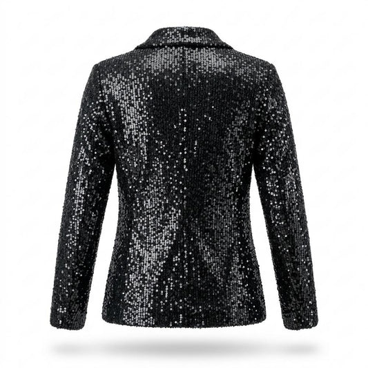 Mens Outlet House - Lyvan | Sequin-Embellished Open-Front Blazer Women