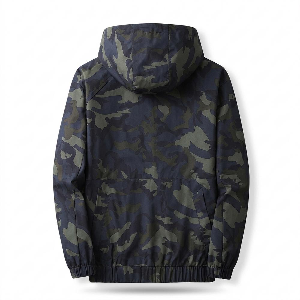 Mens Outlet House - Ralor | Hooded Camouflage Jacket Men