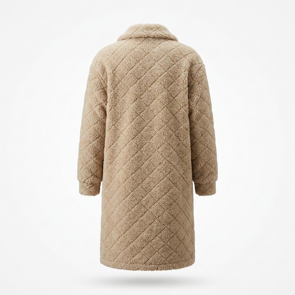 Mens Outlet House - Mamor | Quilted Plush Coat Women