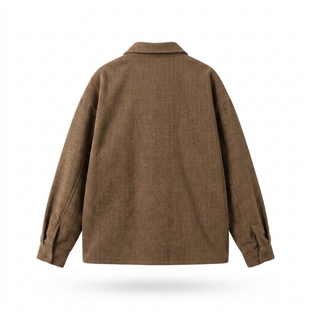 Mens Outlet House - Leser | Ribbed Button-Front Jacket Unisex