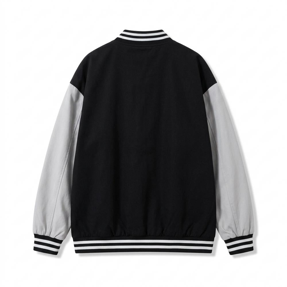 Mens Outlet House - Nomon | Two-Tone Striped-Trim Jacket Unisex