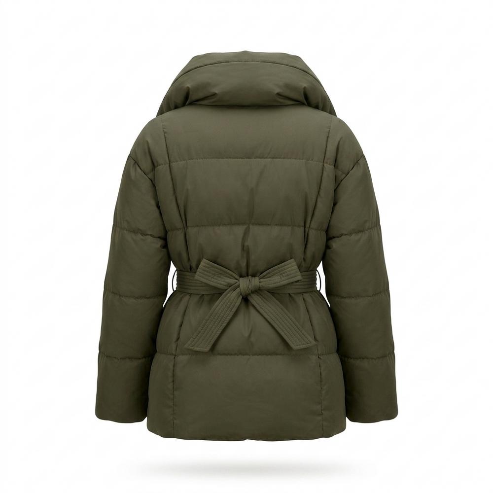 Mens Outlet House - Mimor | Quilted Belted Jacket Women