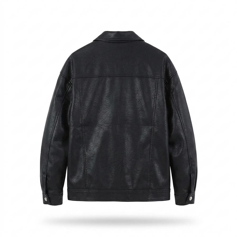 Mens Outlet House - Vamar | Grained Boxy Fit Jacket Unisex