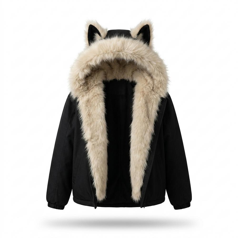 Mens Outlet House - Tavel | Fur-Lined Zip-Up Jacket Women