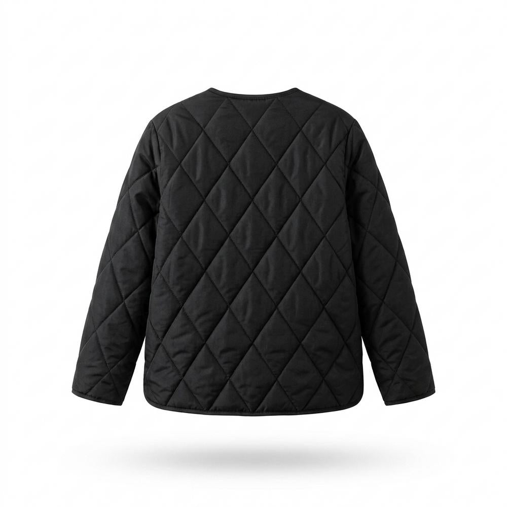 Mens Outlet House - Kahal | Quilted Collarless Jacket Women