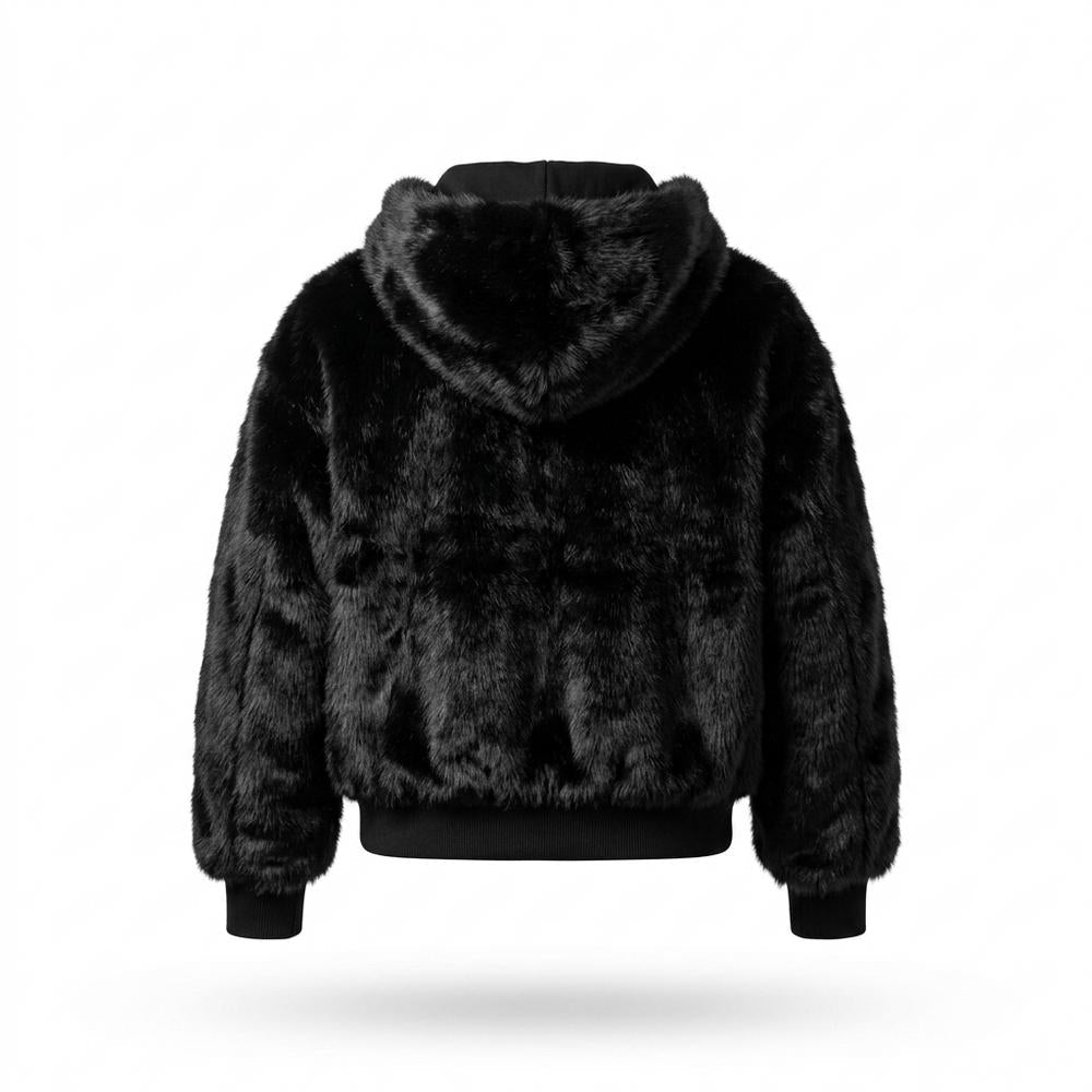 Mens Outlet House - Rabid | Faux Fur Hooded Jacket Unisex