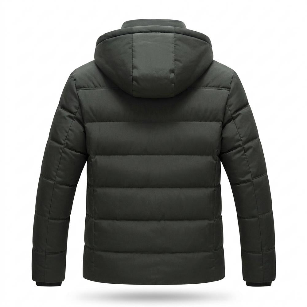 Mens Outlet House - Lasil | Hooded Quilted Jacket Men