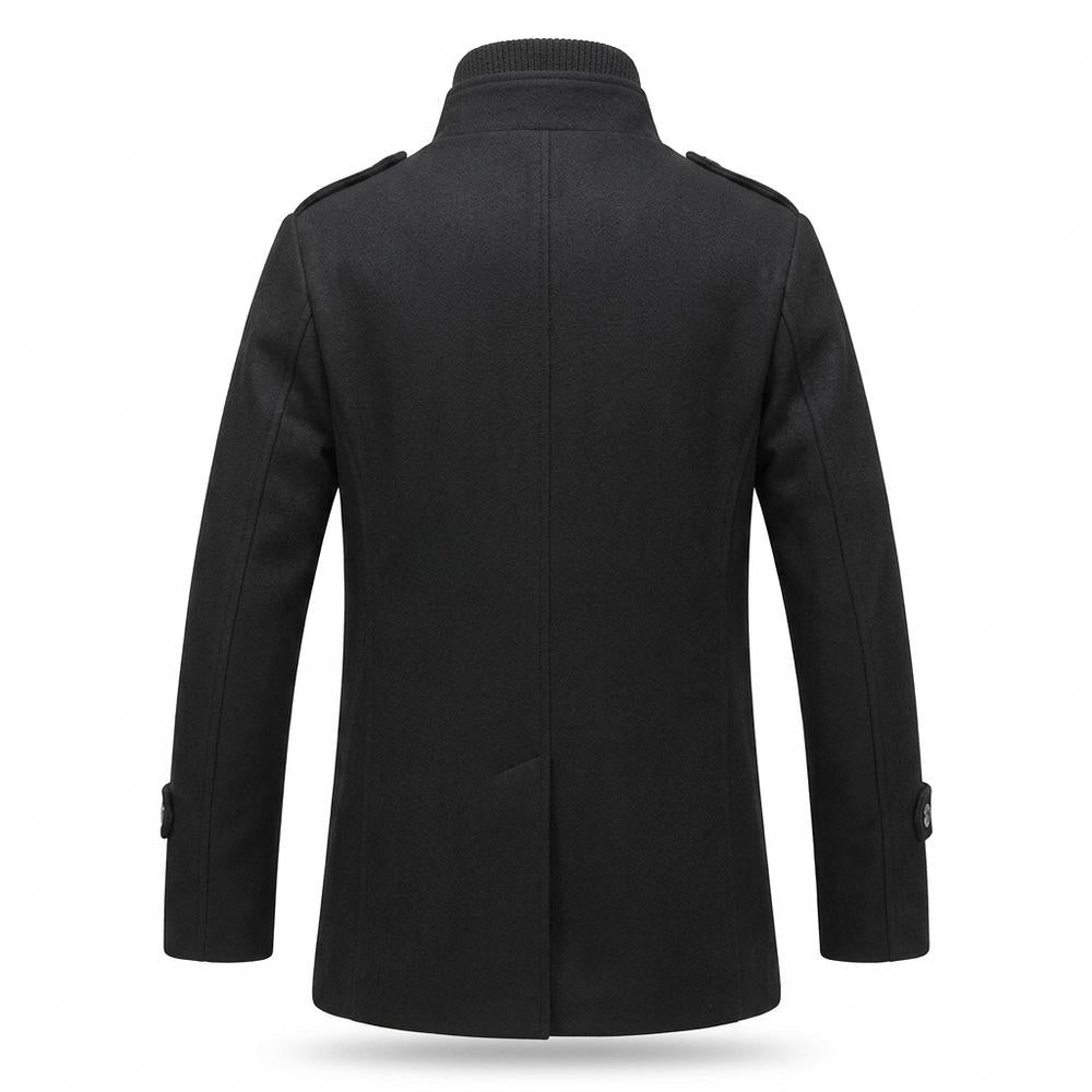 Mens Outlet House - Lamel | Wool-Blend Single-Breasted Coat Men
