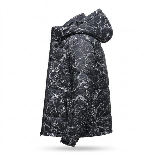 Mens Outlet House - Maram | Padded Patterned Jacket Men
