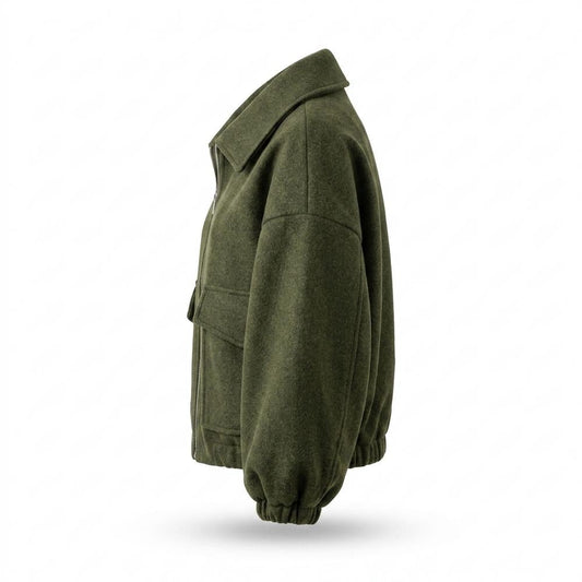 Mens Outlet House - Nimer | Cropped Balloon-Sleeve Jacket Women