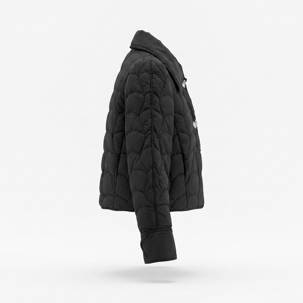 Mens Outlet House - Kefus | Quilted Buttoned Jacket Women