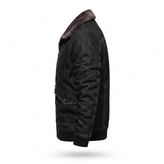 Mens Outlet House - Netor | Sherpa-Lined Zip-Up Jacket Men
